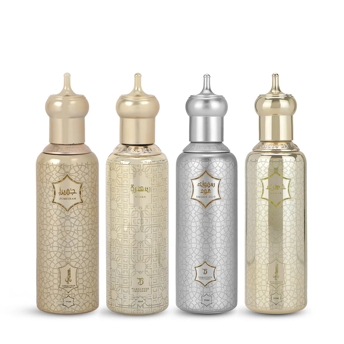 Green Arabesque Set by Dar Al Tayeb – 4 x 30 ml | Unisex