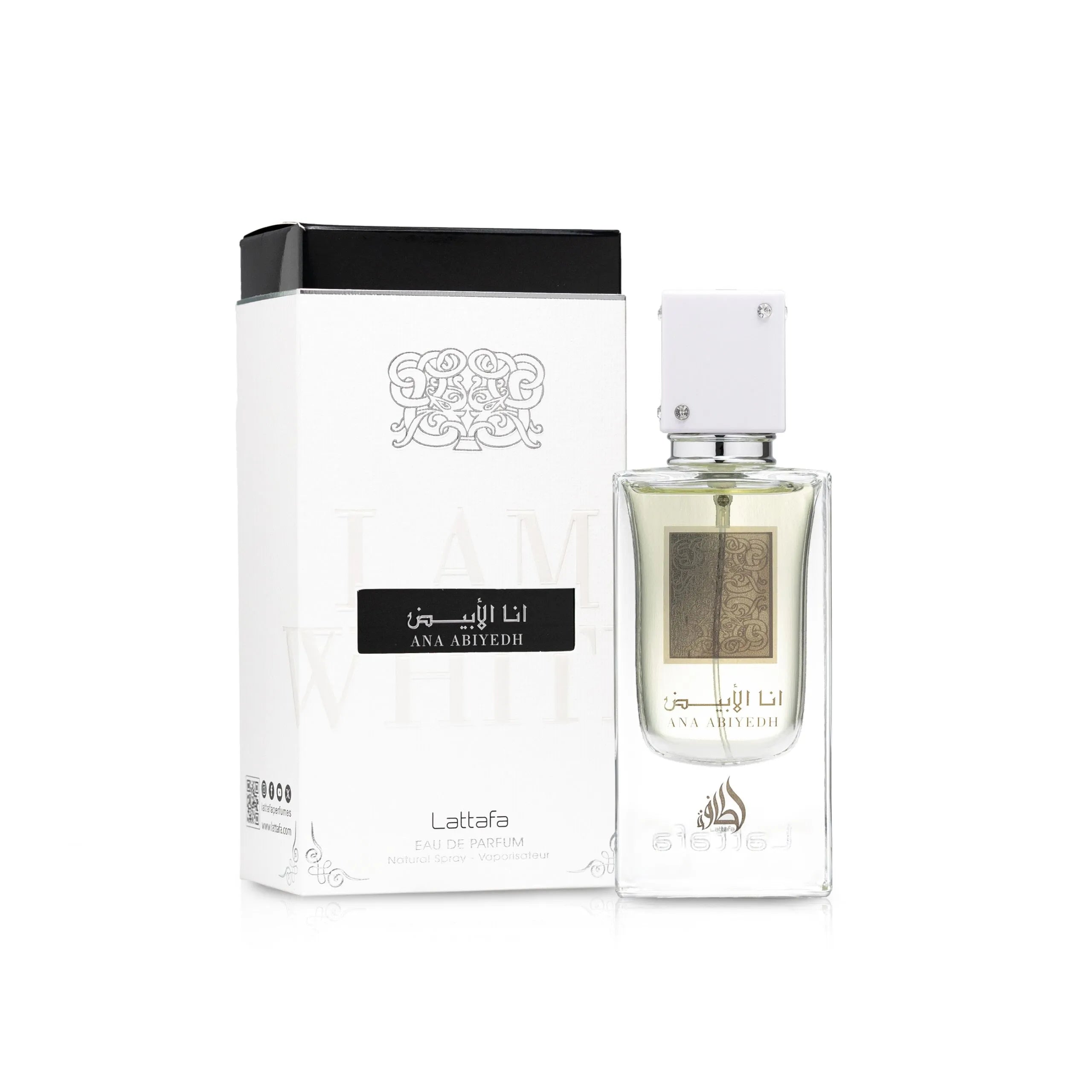 Ana Abiyedh White by Lattafa - 60ml | Unisex