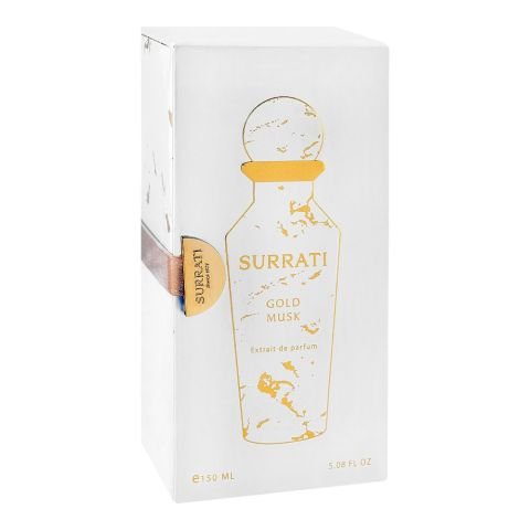 Gold Musk Perfume by Surrati - 150 ml | Unisex