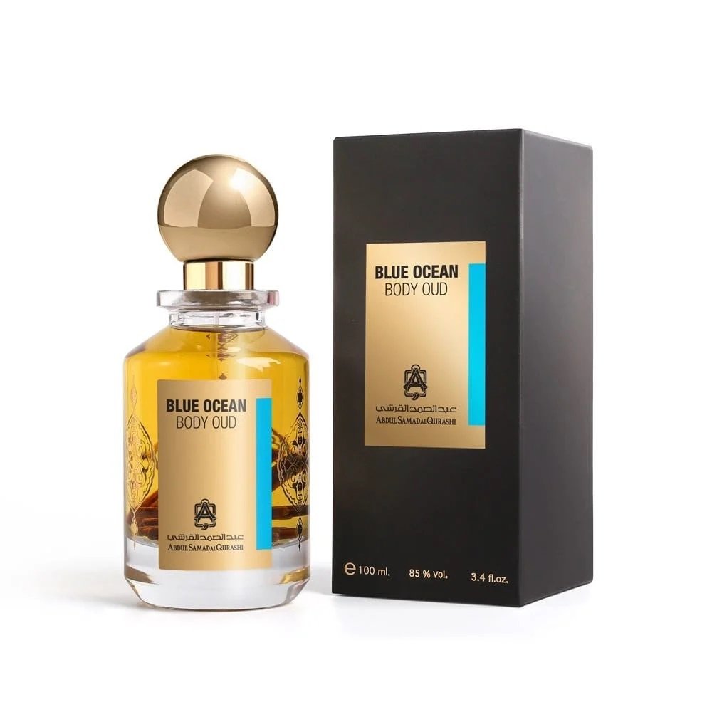 Abdul Samad Al Qurashi Blue Ocean Body Oud Perfume – 100 ml | Unisex
