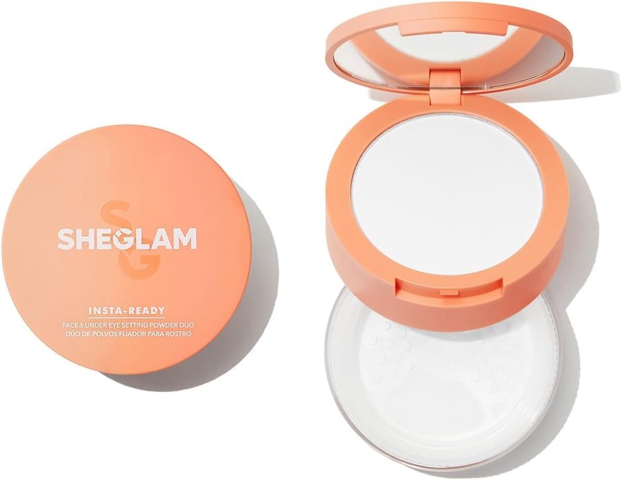 SHEGLAM Insta-Ready Face & Under Eye Setting Powder | 2-in-1