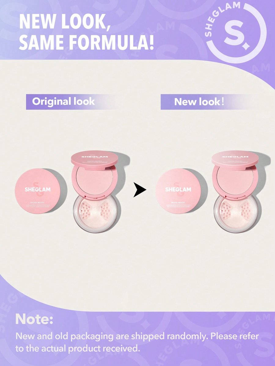 SHEGLAM Insta-Ready Face & Under Eye Setting Powder | 2-in-1