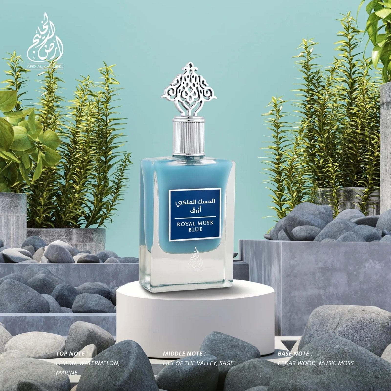 Royal Blue Musk Perfume by Ard Al Khaleej - 50ml | Unisex