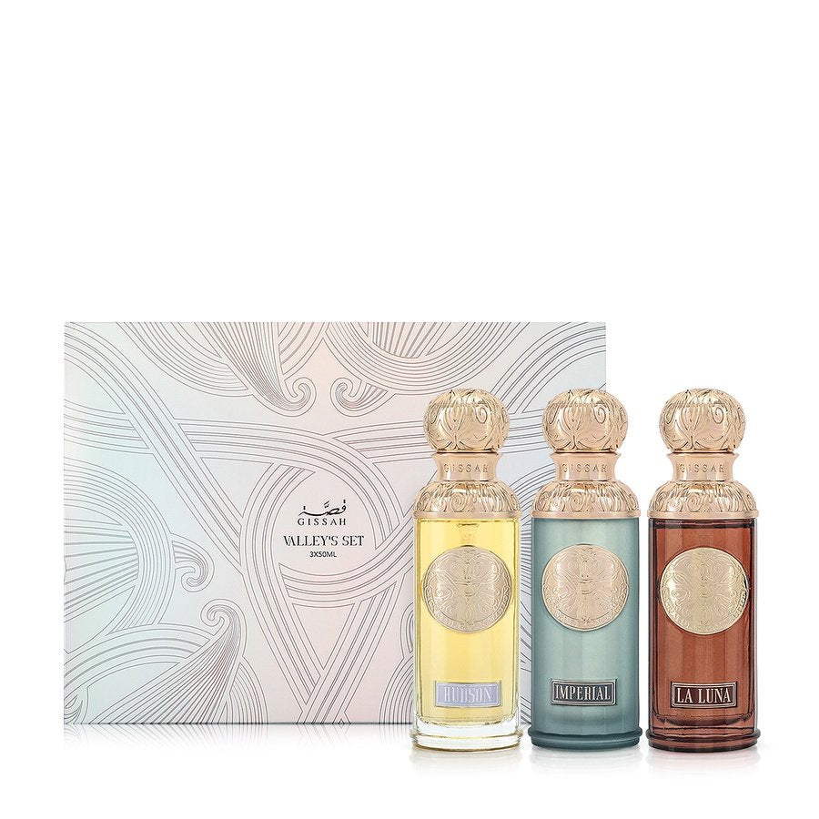 Valise Set by Qissa - 3 x 50ml | Unisex