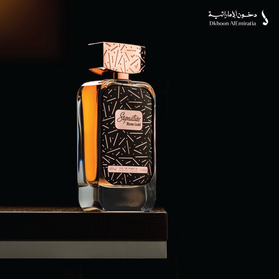 Signature Rose Gold Perfume by Dhukhoon Emirates - 100ml | Unisex