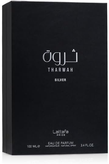 Lattafa Pride Tharwah Silver Perfume – 100ml for Men