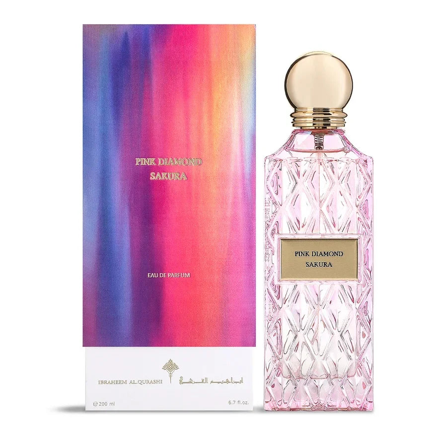 Abraq Pink Diamond Sakura Concentrated Perfume - 200 ml | For Women