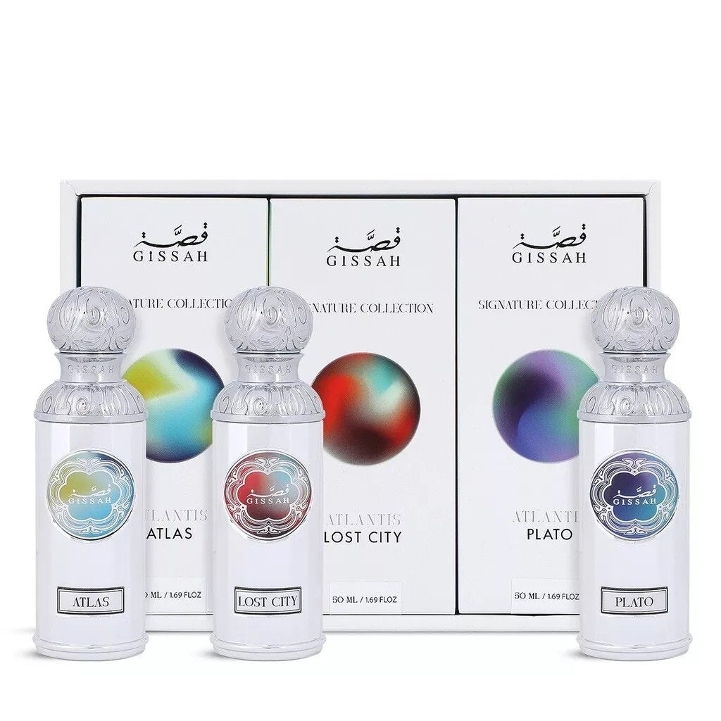 Atlantis Collection by Gissah – 3 x 50ml | Unisex