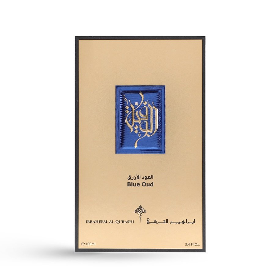 Al Wafiah Blue Oud Perfume by Ibrahim Al Qurashi – 100ml Unisex