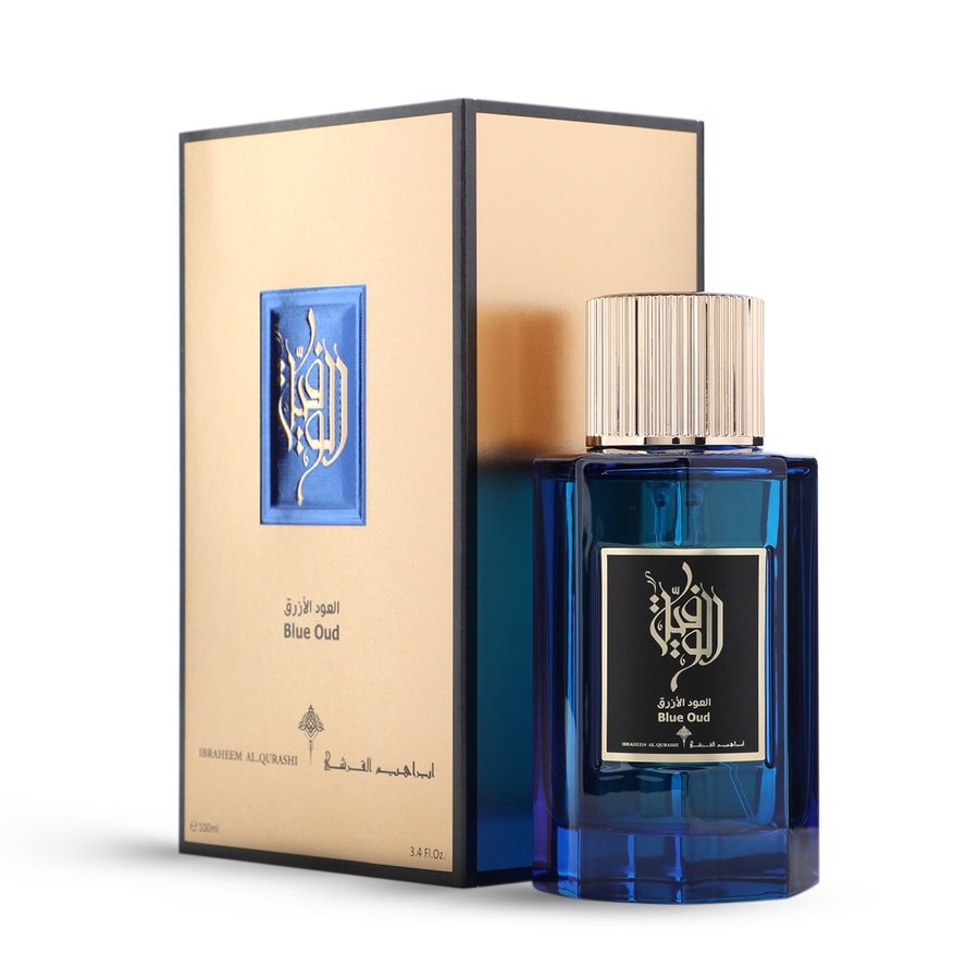 Al Wafiah Blue Oud Perfume by Ibrahim Al Qurashi – 100ml Unisex