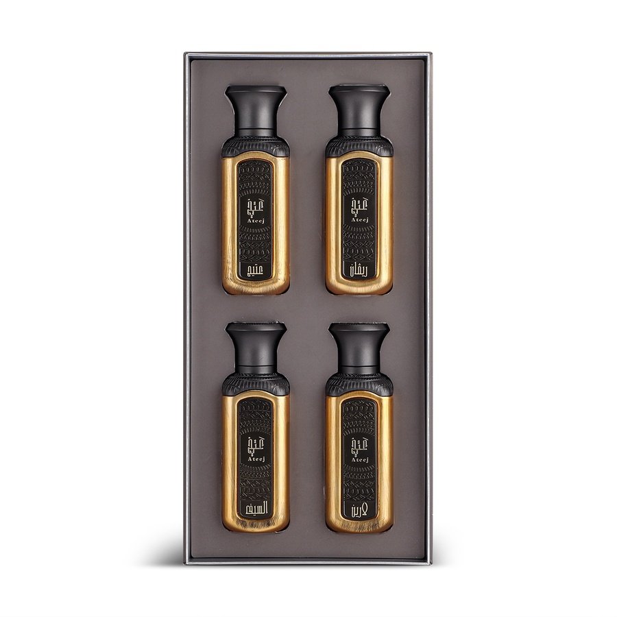 💎 Ateej Mini Collection – 4x50ml | Unisex