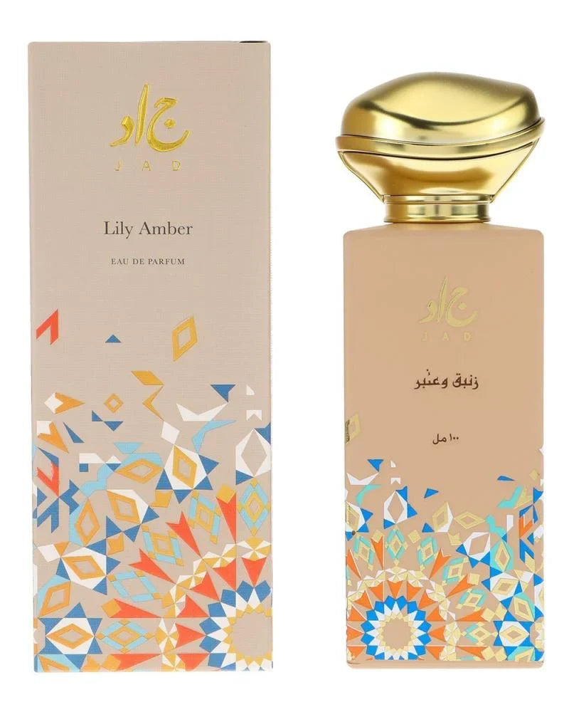 Jad Lily and Amber Perfume - 100ml Unisex
