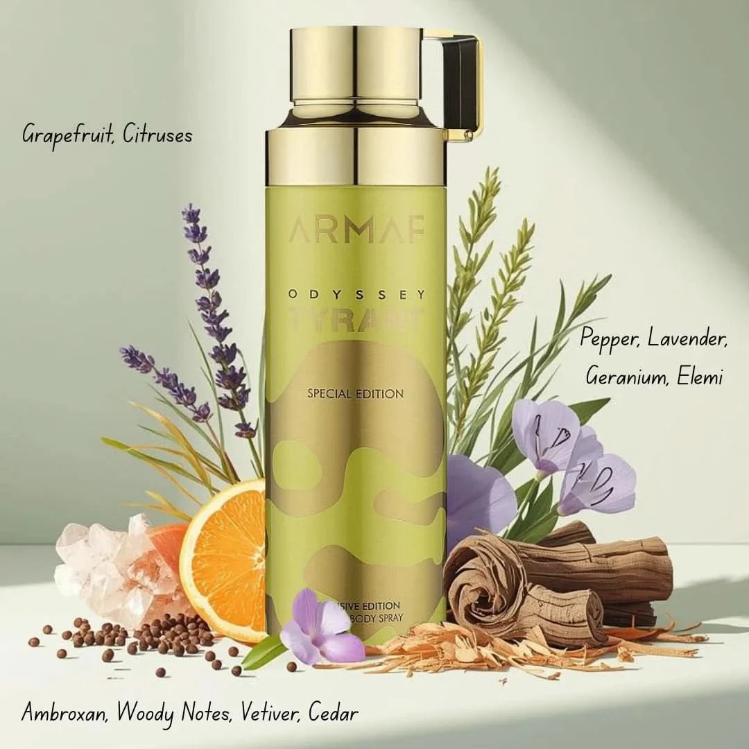 Armaf Odyssey Tyrant Special Edition Body Spray - 200ml