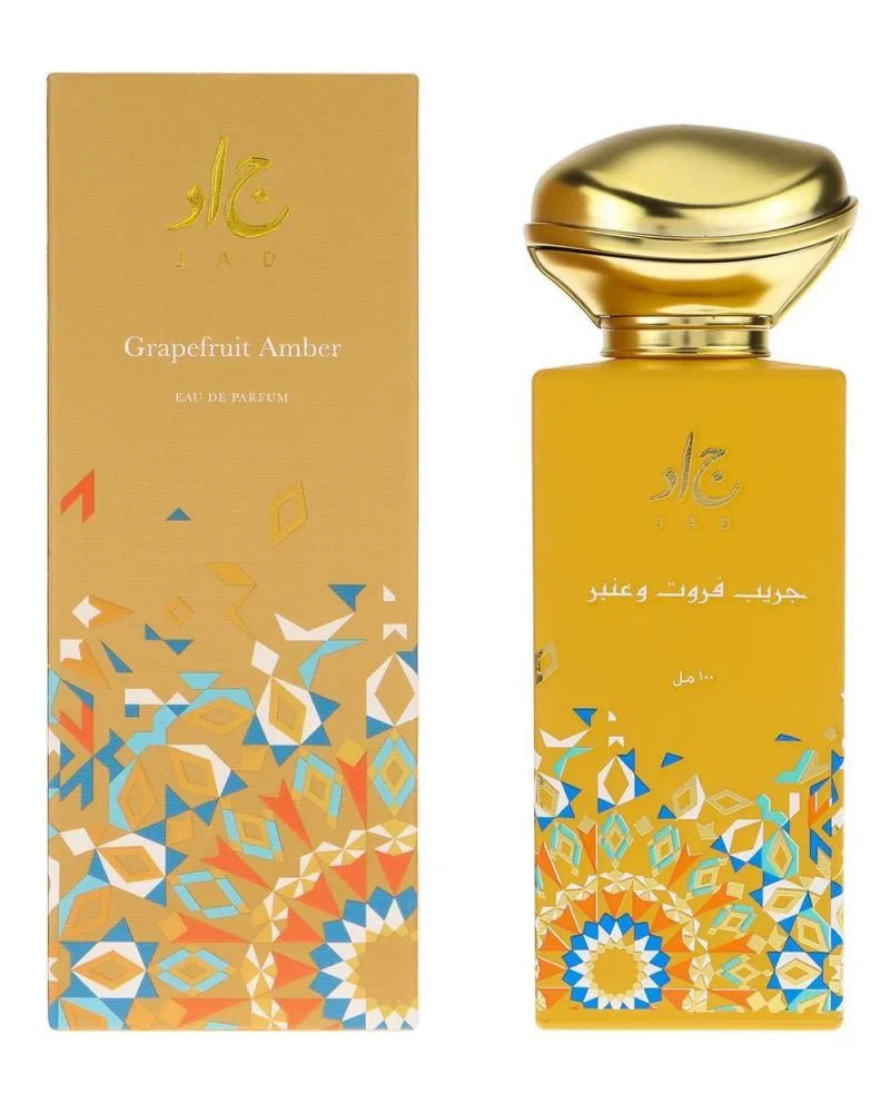 Grapefruit & Amber Perfume by Jade - 100ml | Unisex