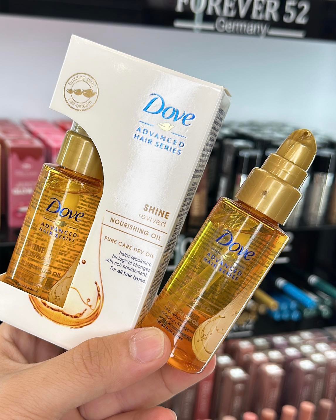 Dove Advanced Hair Series Shine Revived Nourishing Oil 50ml