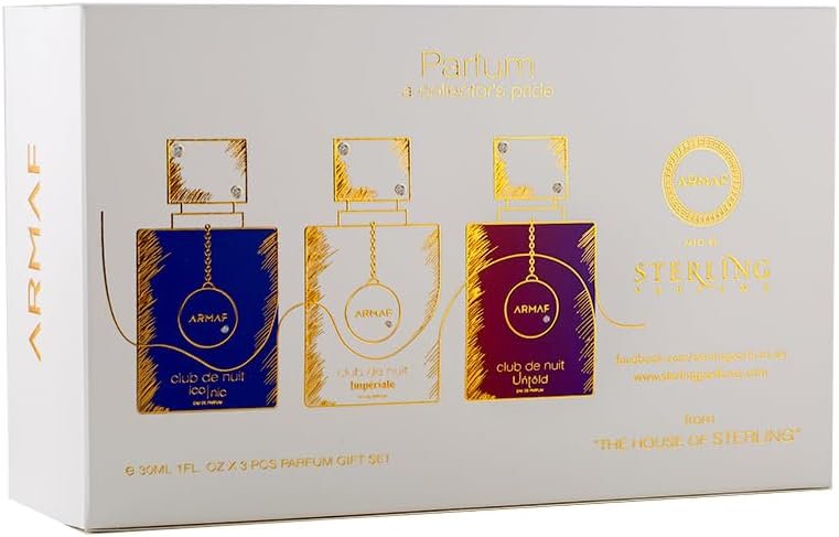 Armaf Club De Nuit Collectors Pride Set - 3 x 30ml | Unisex