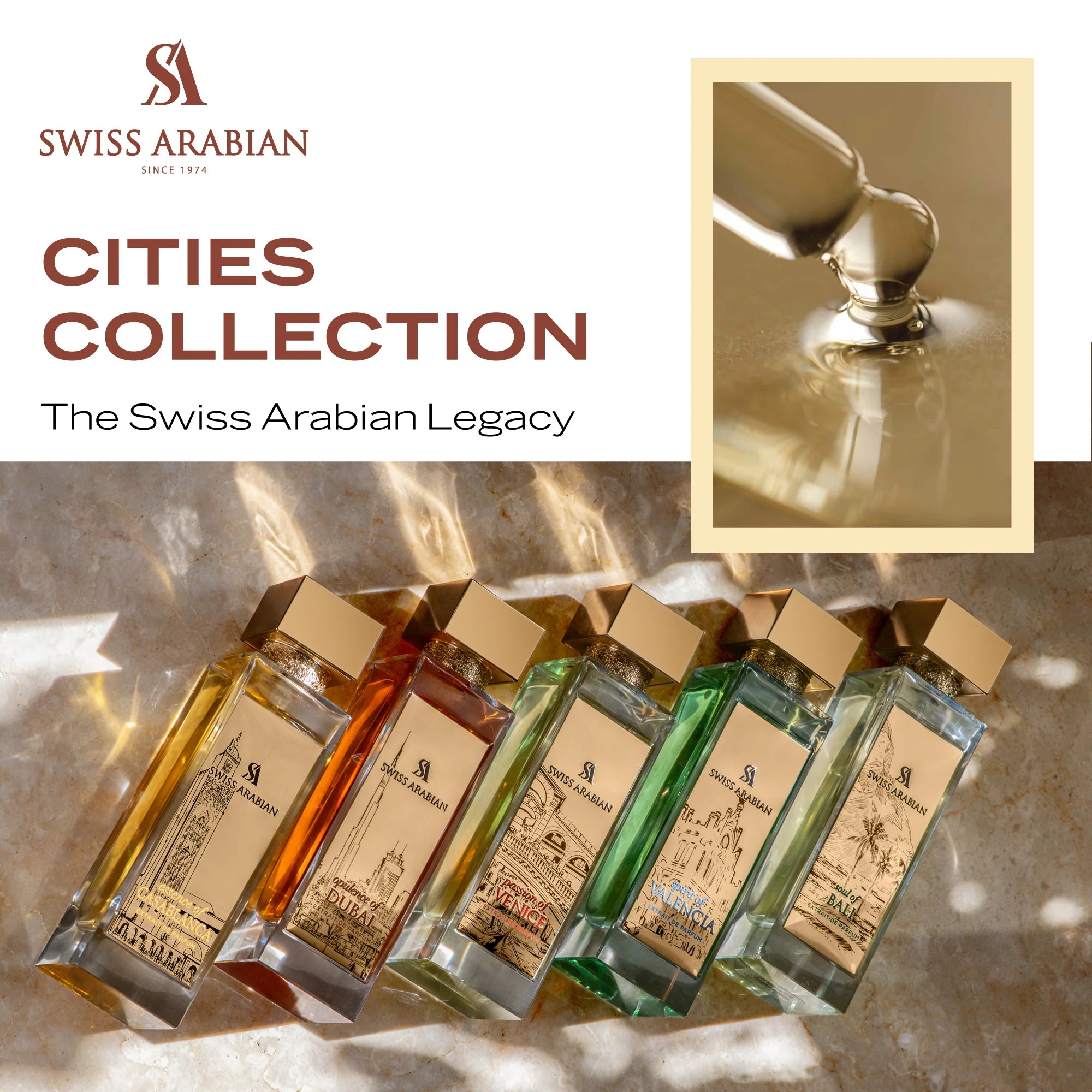 Swiss Arabian Essence of Casablanca Concentrated Perfume - 100ml Unisex