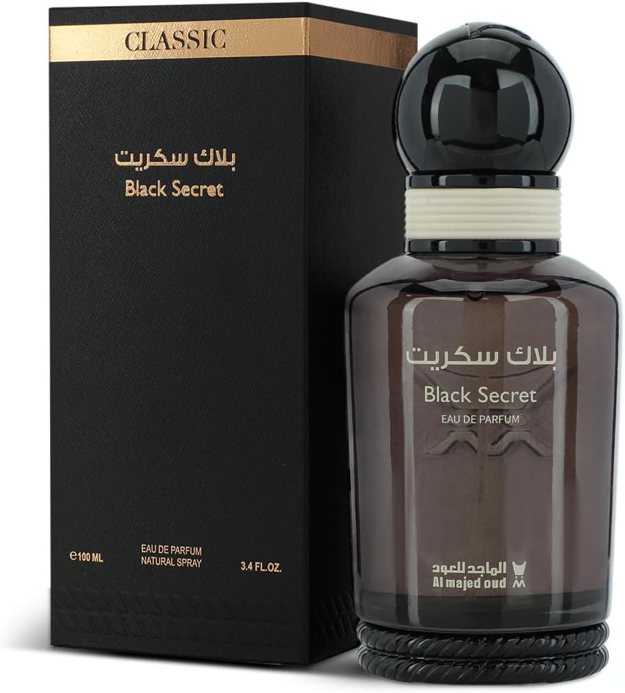 Black Secret Classic Perfume - Almajed for Oud - 100 ml | Unisex