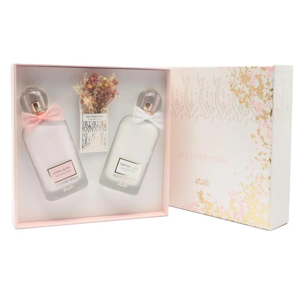 Rassasi Ishq & Khayal Collection - 2 x 100ml Body Mist