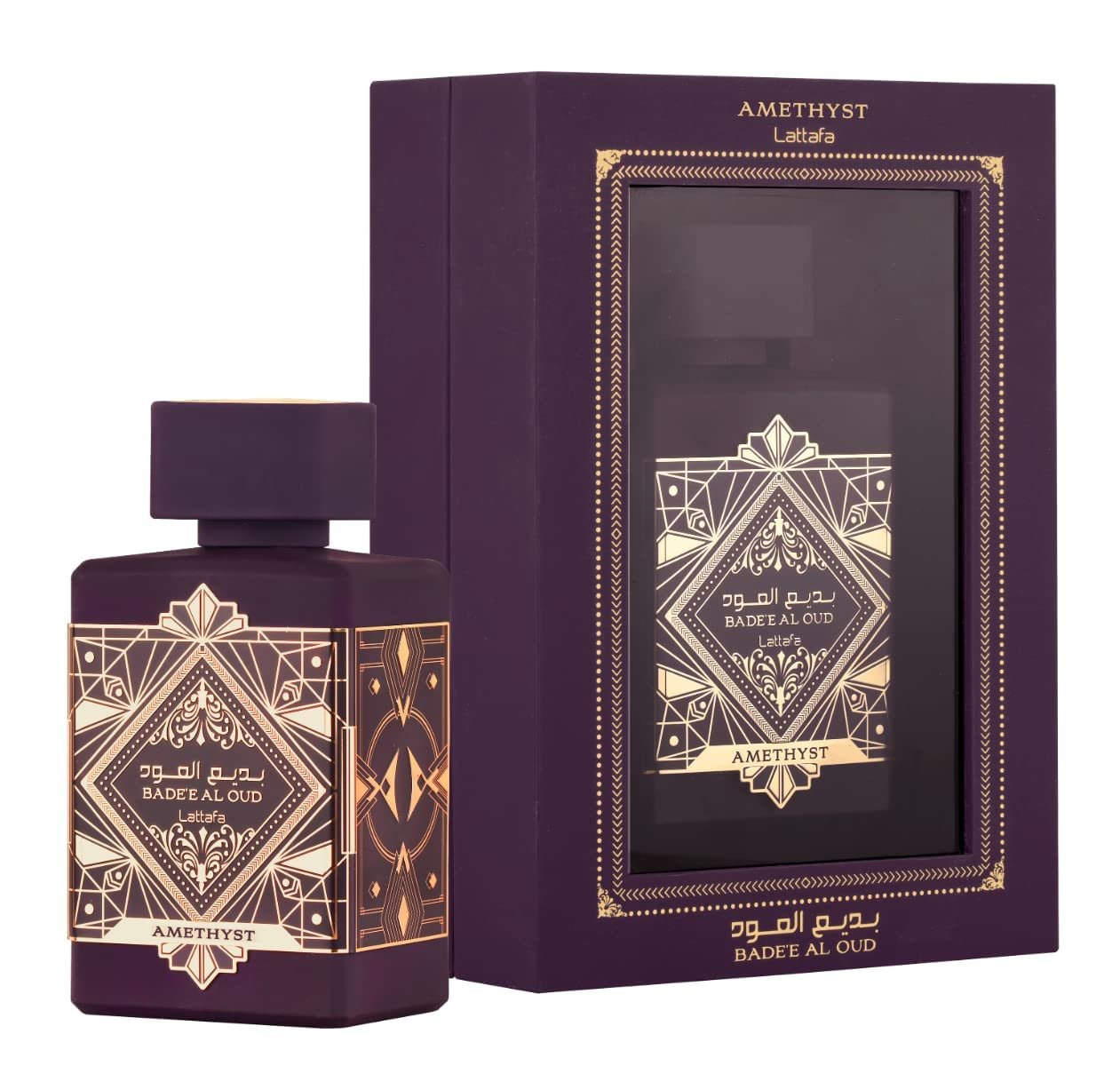 Lattafa Perfumes Bade'e Al Oud for Glory Amethyst - 100ml | Unisex