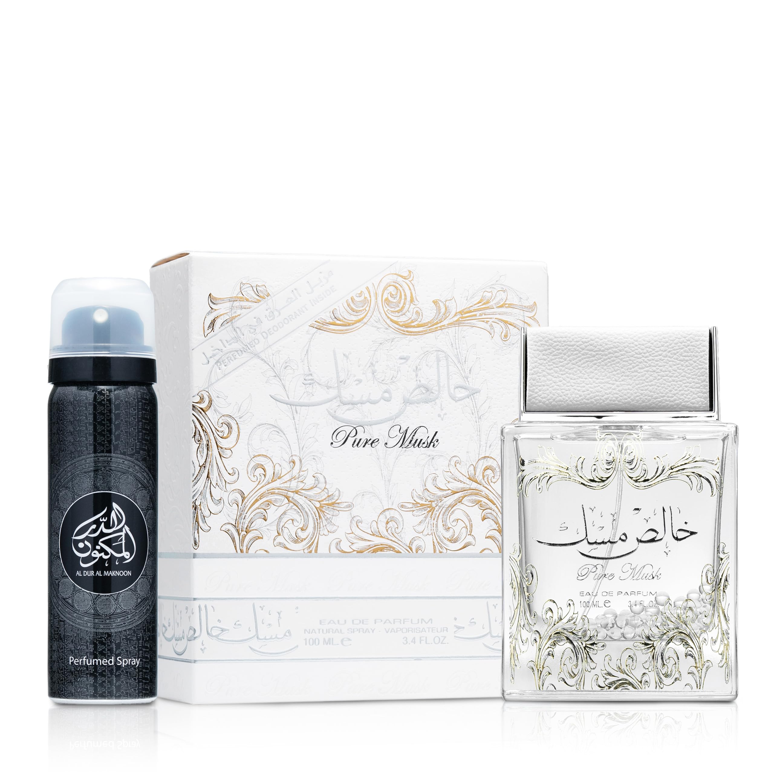 Khalis Musk by Lattafa - 100ml (Perfume + Deodorant)