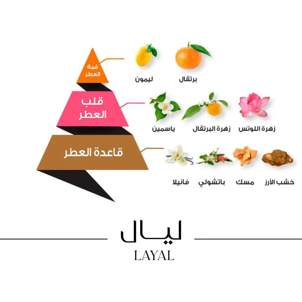 LADY LAYAL Perfume by Almajid for Oud – 100 ml | For Women
