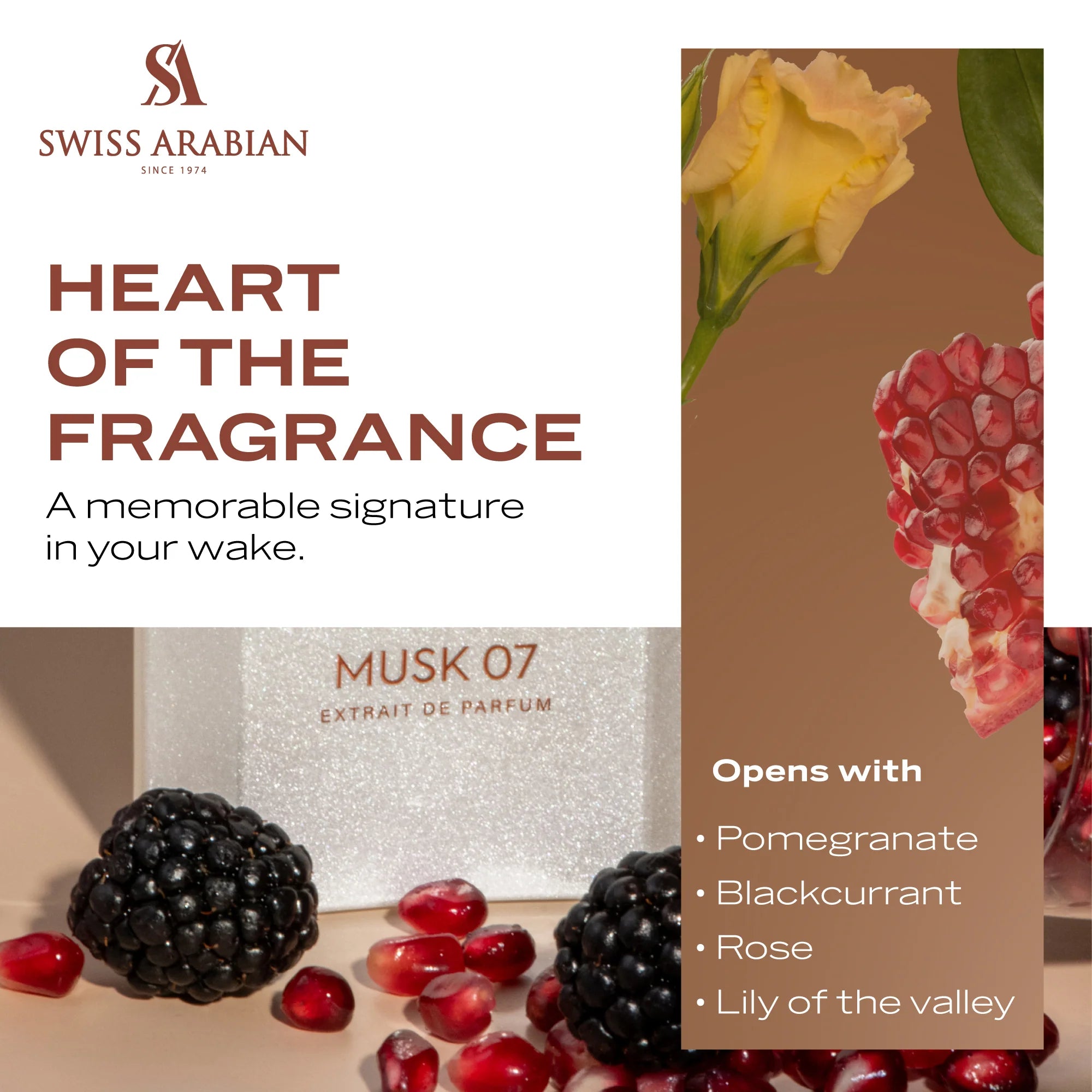 Swiss Arabian Musk 07 Perfume - 50ml