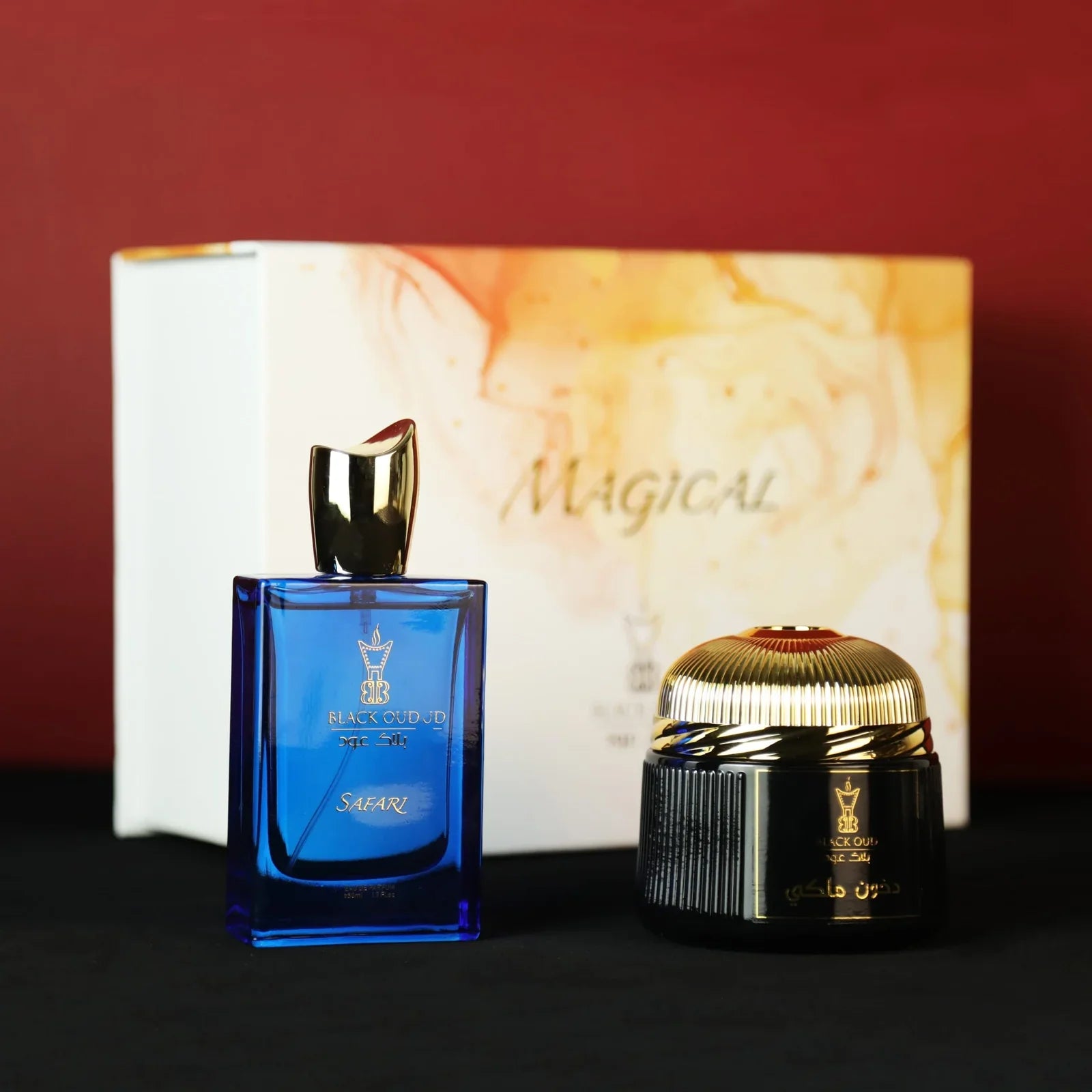 Magical Box by Black Oud | A luxurious gift set featuring perfume + incense