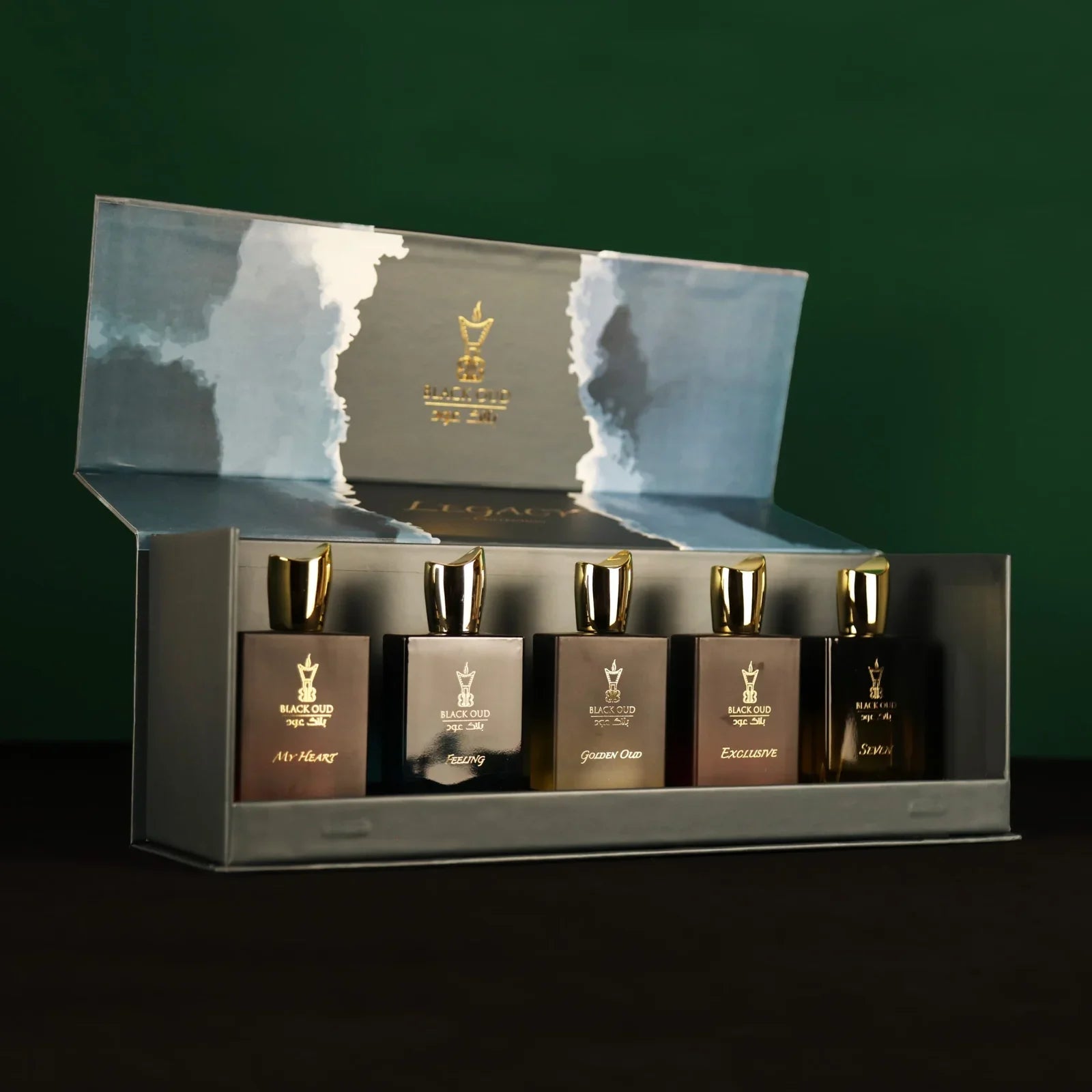 Legacy Box by Black Oud - Luxury Gift Set | 5 Unisex Perfumes