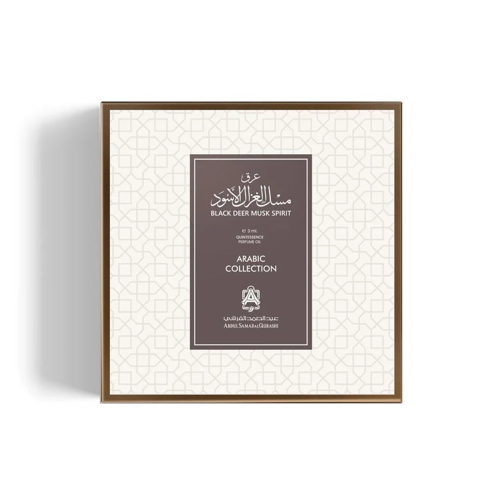 Abdul Samad Al Qurashi Black Deer Musk Set - 3 ml + Perfume 30 ml