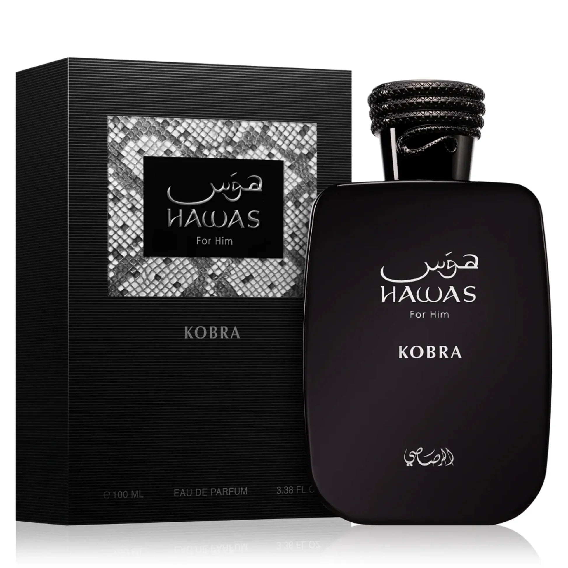 Hawas Cobra by Rasasi - 100ml for Men