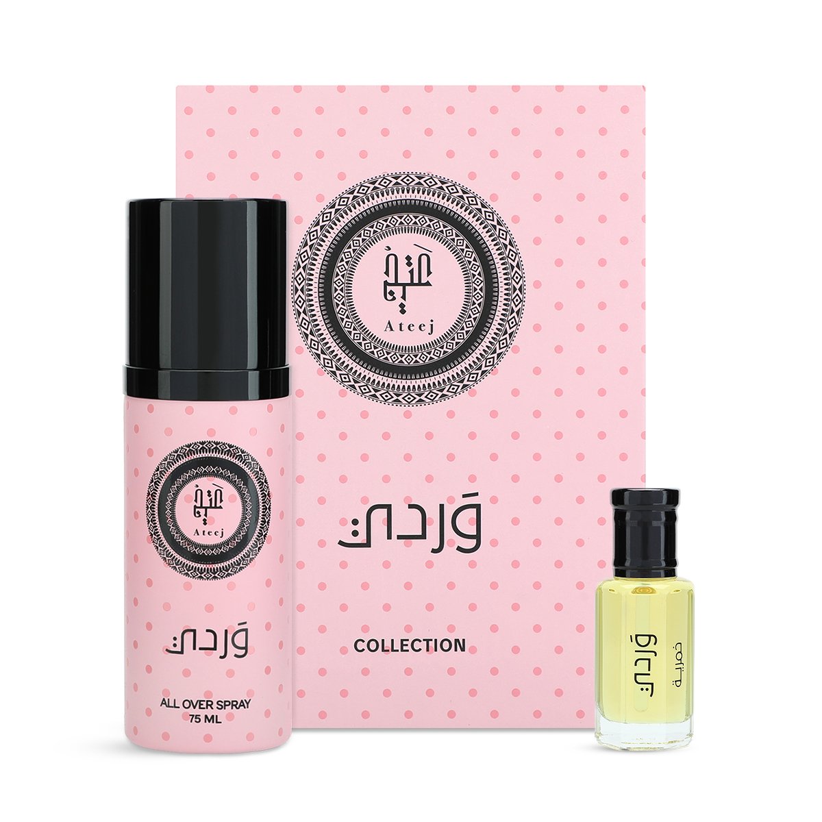 Pink Set by Ateej - Two Pieces for Women