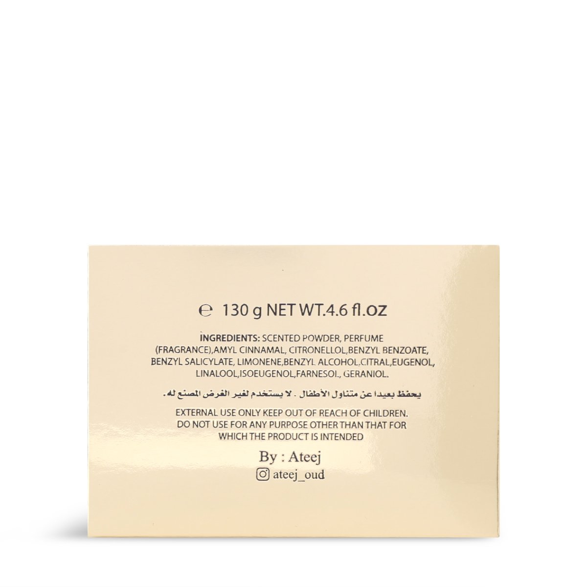 Mademoiselle Powder from Ateej - 130g for Women