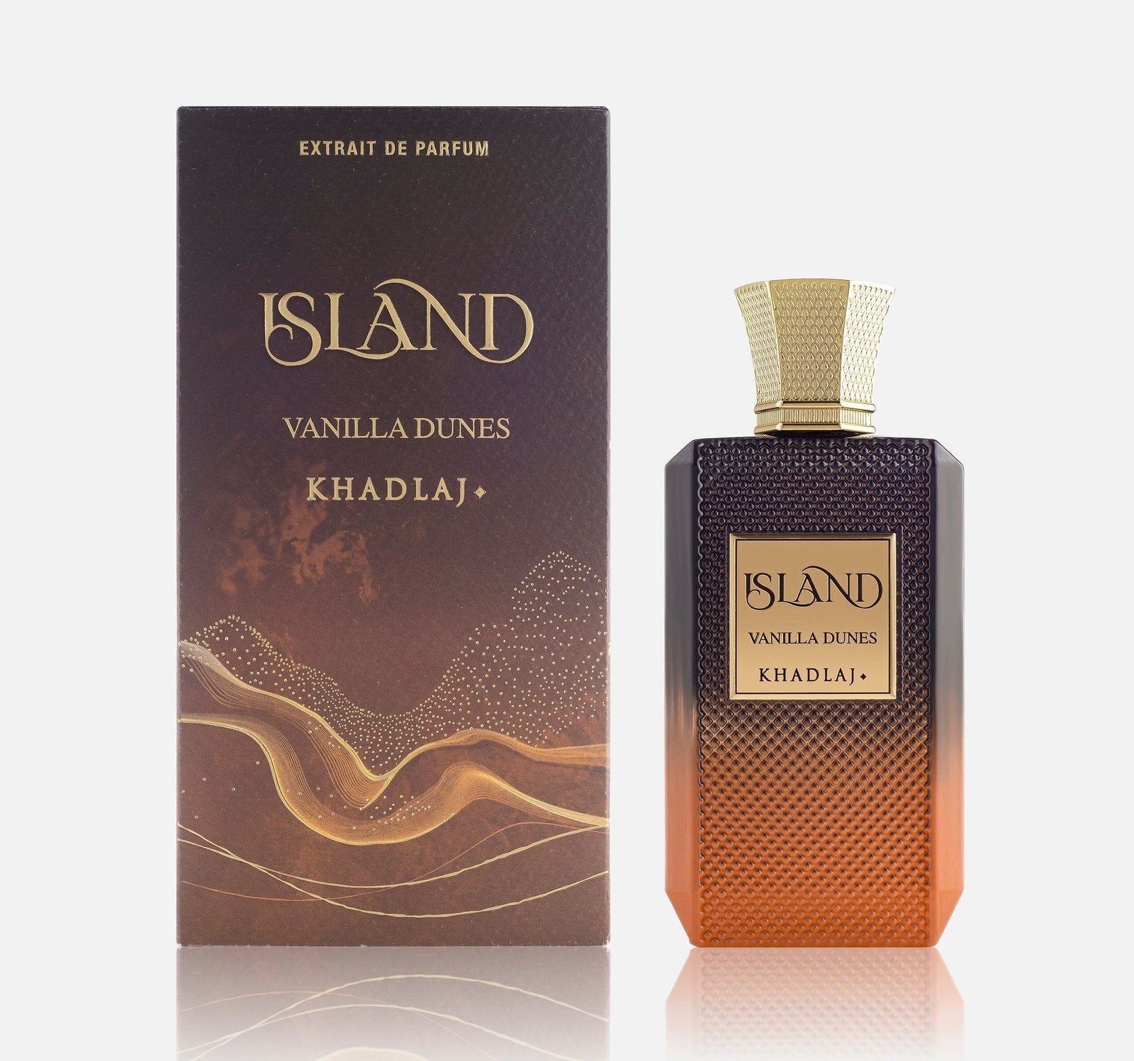 Island Vanilla Dunes Perfume by Khadlaj - 100ml Extrait De Parfum | Unisex