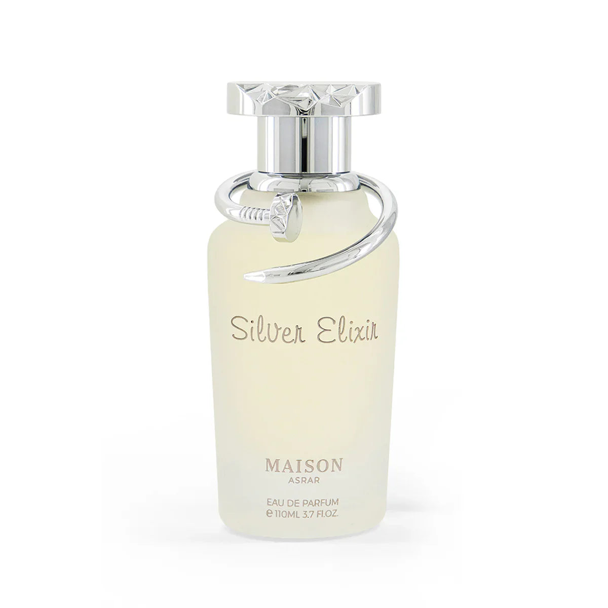 Elixir Silver Perfume Maison Asrar Collection by Gulf Orchid - 110ml | Unisex