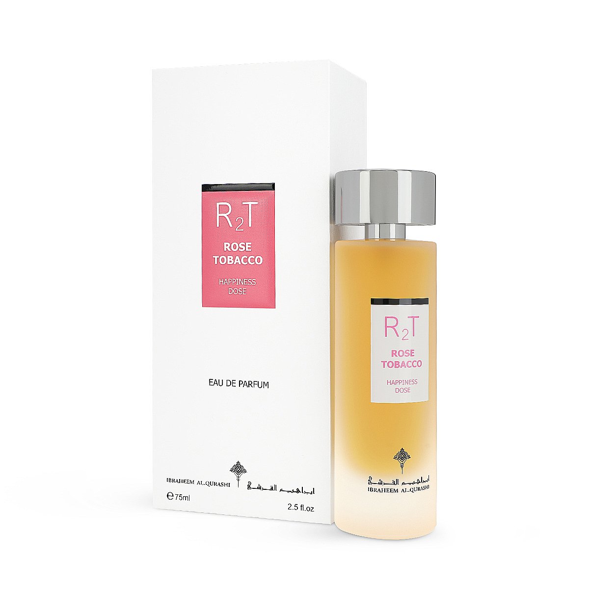 Ibrahim Al Qurashi - Jourat Farah Rose Tobacco Perfume - 75 ml | Unisex