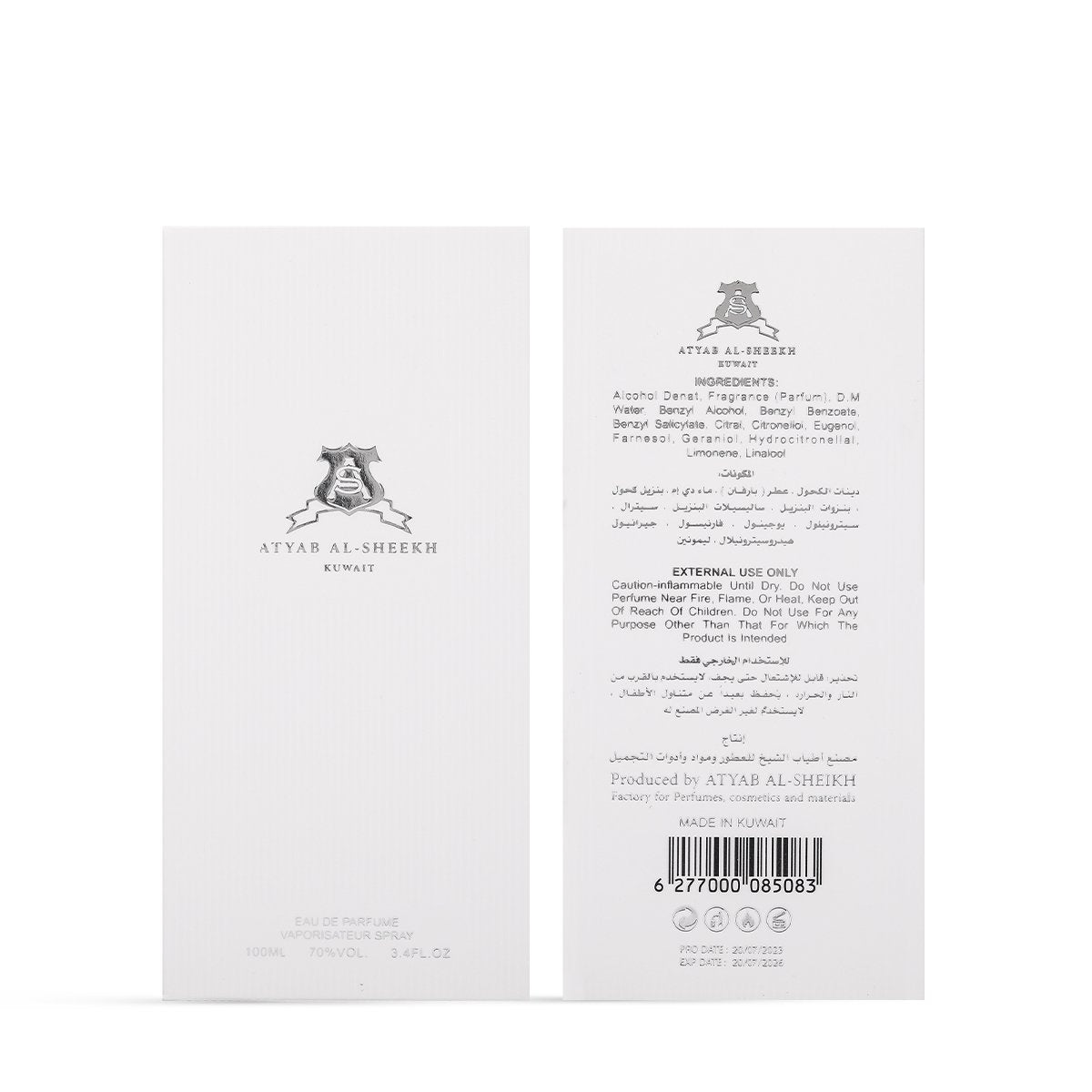 2020 IS BACK Perfume by Atyab Al Sheikh - 100 ml | Unisex