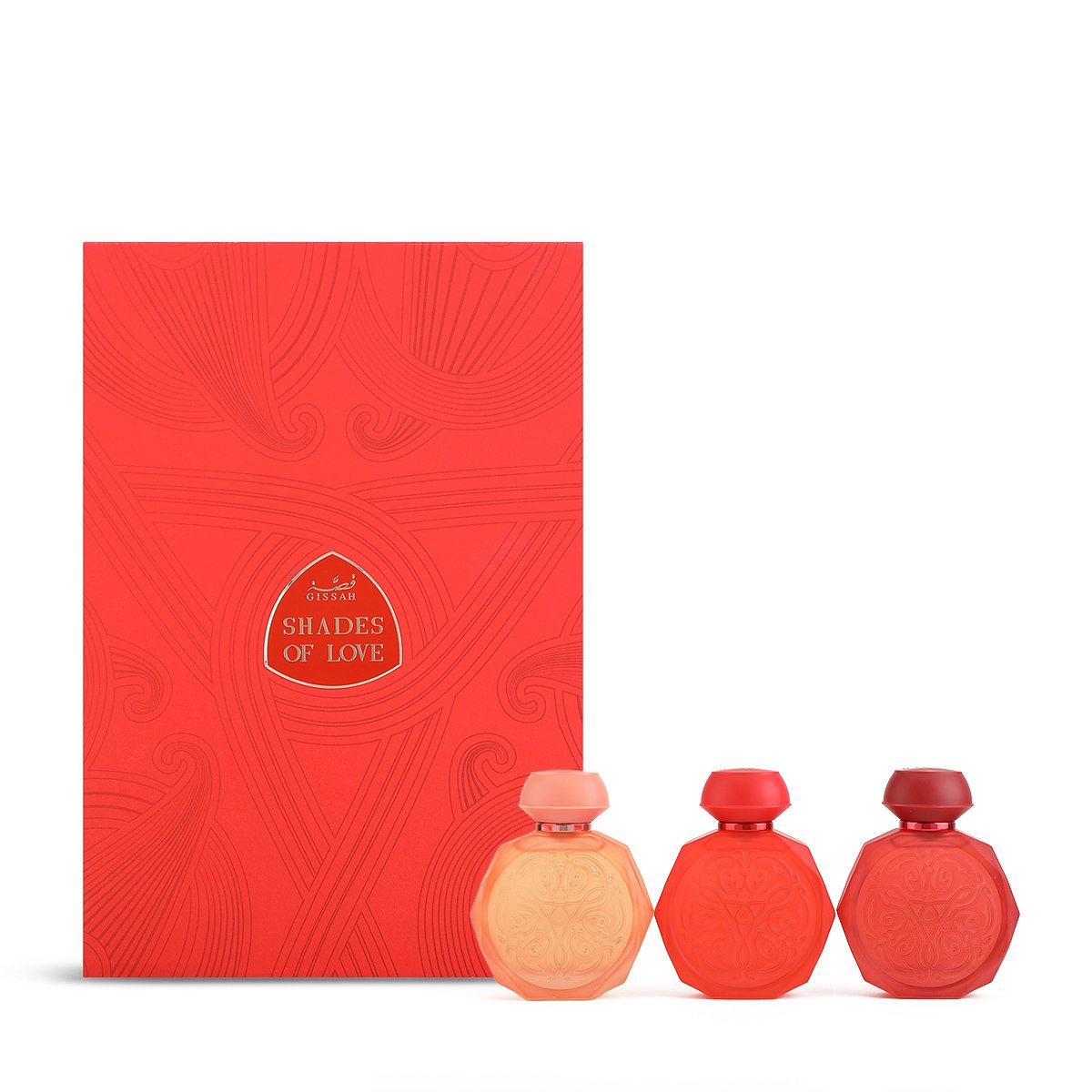 Shades of Love Collection by Qessa - 3 x 30ml | Concentrated Perfumes | For Women