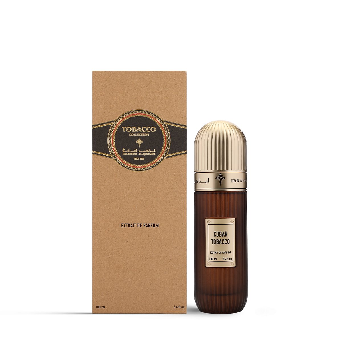 Cuban Tobacco Intense Perfume by Ibraq – 100 ml | Unisex