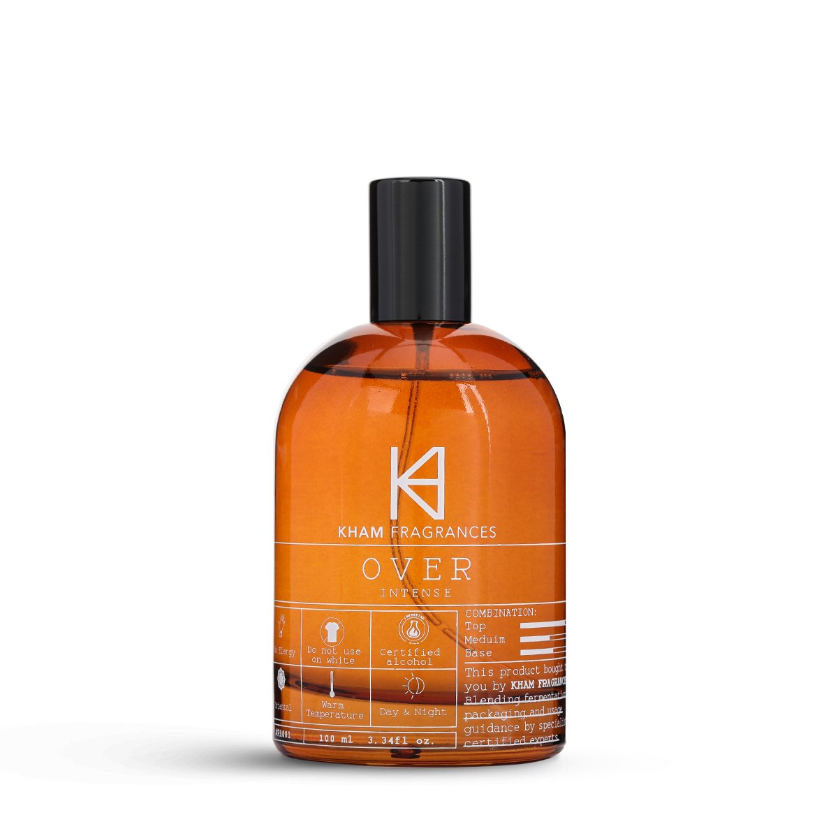 Highly concentrated raw oud perfume - 100 ml