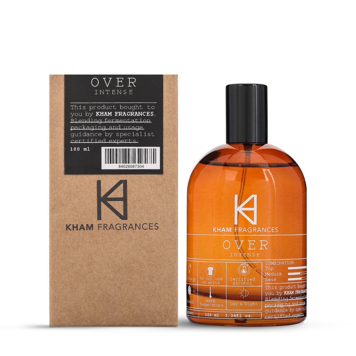 Highly concentrated raw oud perfume - 100 ml