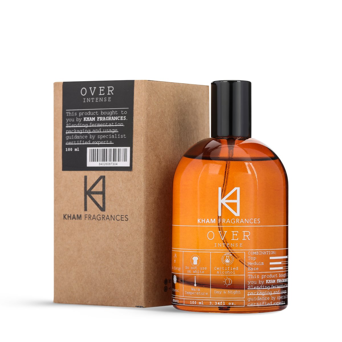 Highly concentrated raw oud perfume - 100 ml
