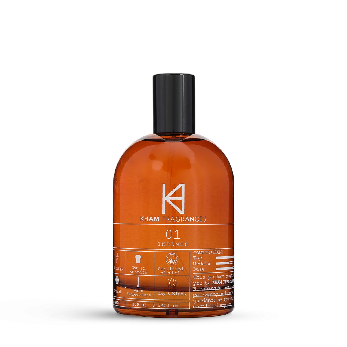 01 Highly Concentrated Raw Perfume - 100ml Unisex