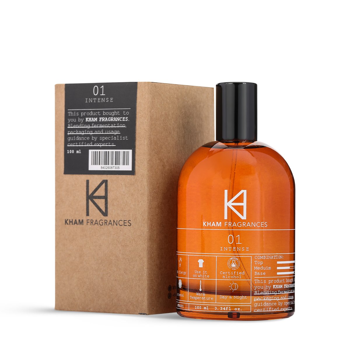 01 Highly Concentrated Raw Perfume - 100ml Unisex