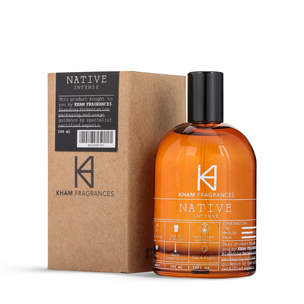 Native Perfume, Highly Concentrated Raw - 100 ml | Unisex