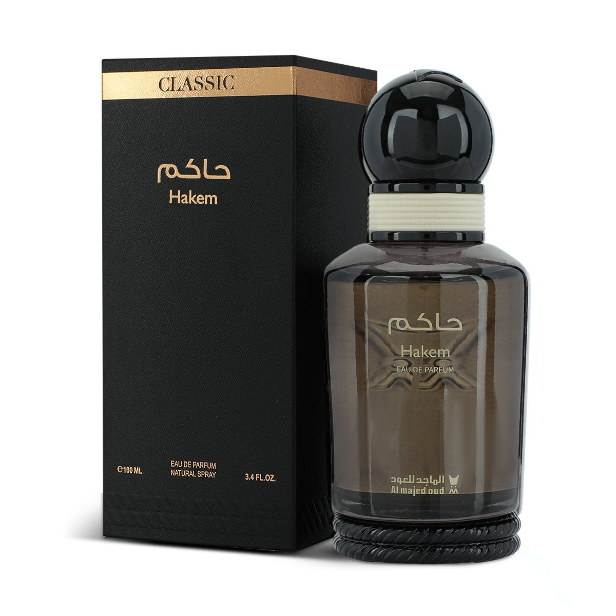Hakim Classic Perfume by Almajed for Oud - 100ml for Men