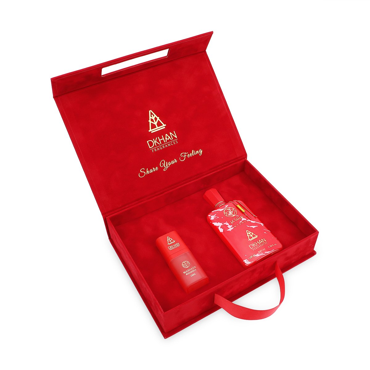 مجموعة مشاعر المركز من دخان – عطر 100 مل + خمرية 15 مل | للجنسين