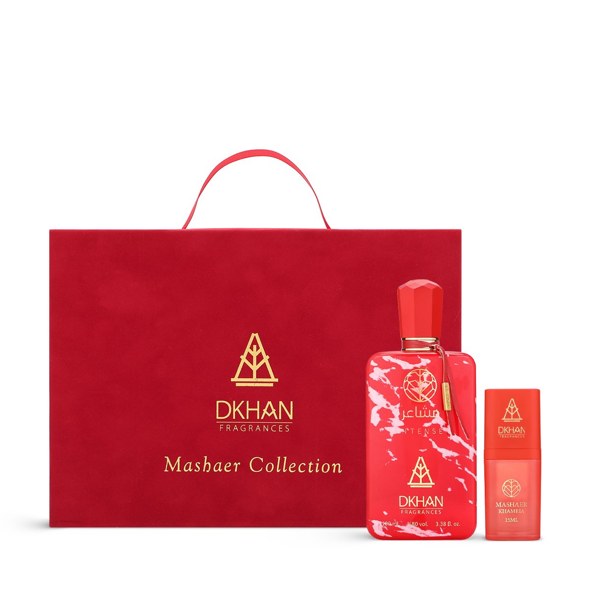 مجموعة مشاعر المركز من دخان – عطر 100 مل + خمرية 15 مل | للجنسين