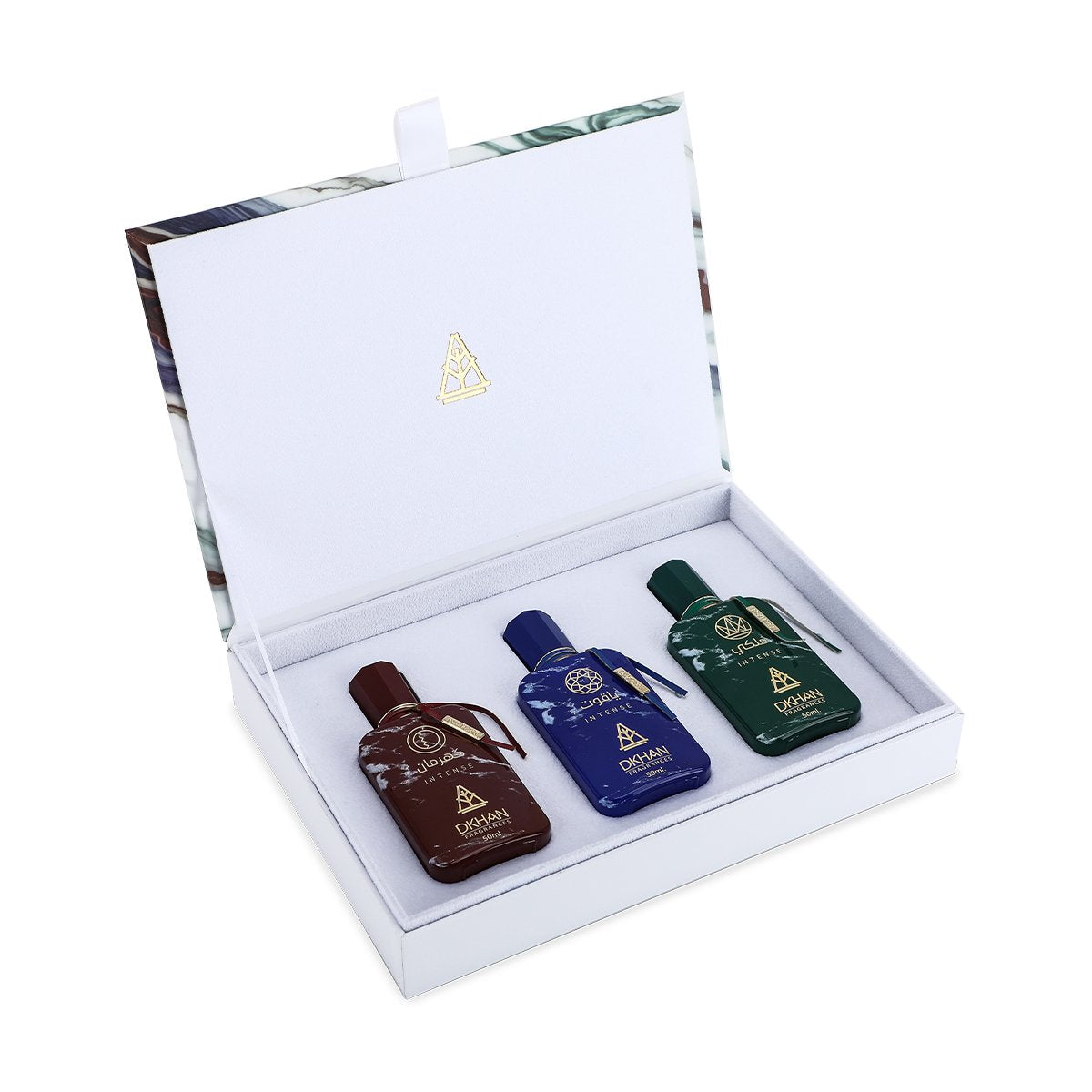 مجموعة عطور سنتد ستونز من دخان – 3 × 50 مل | للجنسين