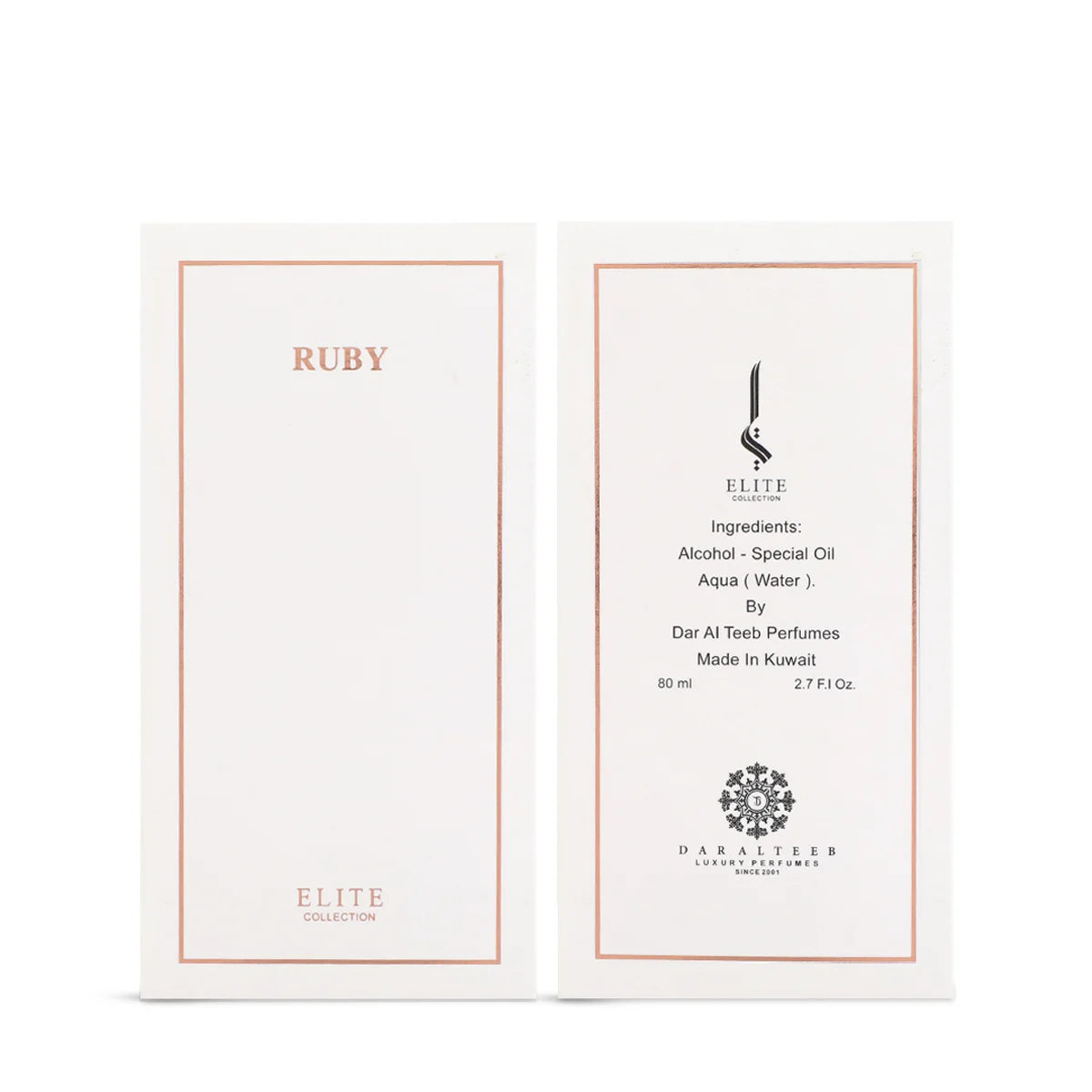 Ruby Concentrated Perfume by Dar Al Tayeb - 80 ml